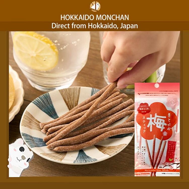Japanese Ume Plum Sticks 20g Convenient Pack