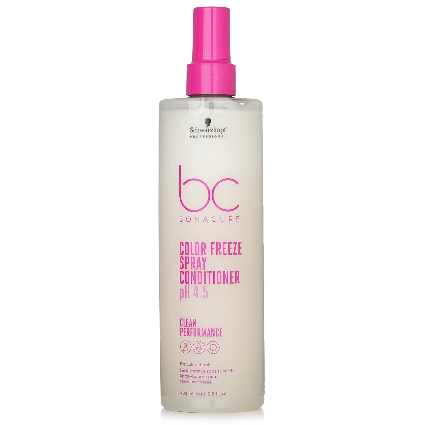 Schwarzkopf BONACURE PH 4.5pH 4.5 color freeze spray conditioner (for colored hair only) 400ml/13.5oz 400 ml