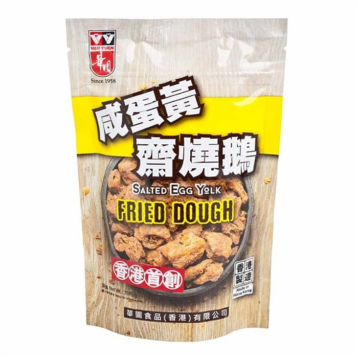 WAH YUEN Fried Dough Salted Egg Yolk Flv 84 g