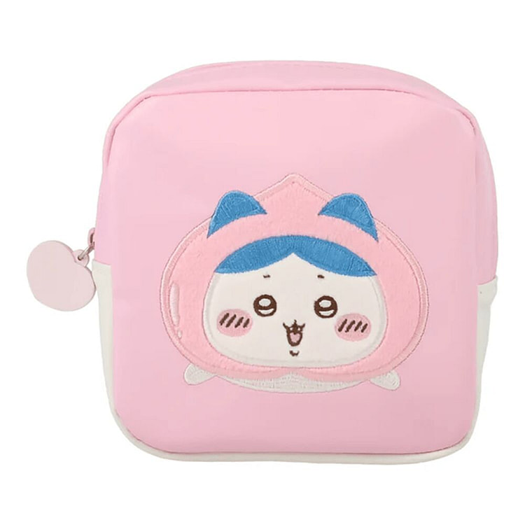 SkaterXChiikawa Hachiware Square Cosmetic Bag