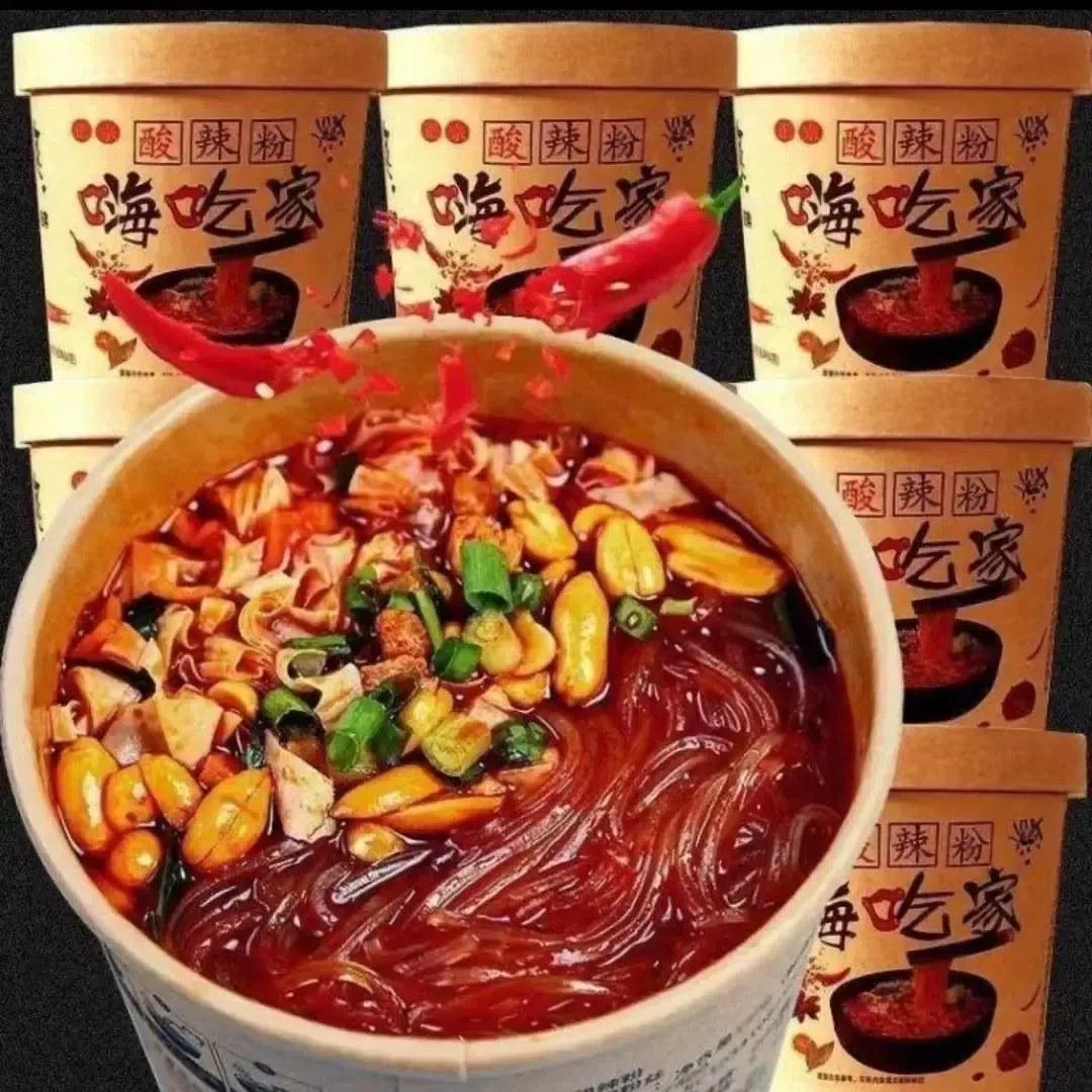 Hot & Sour Noodles 120g*1Bucket 120 g