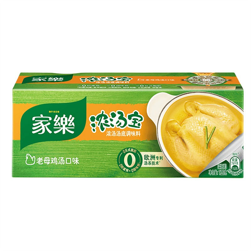 KNORR Soup Stock Concentrate No MSG 4pcs/box Chicken Soup Flavor 128 g