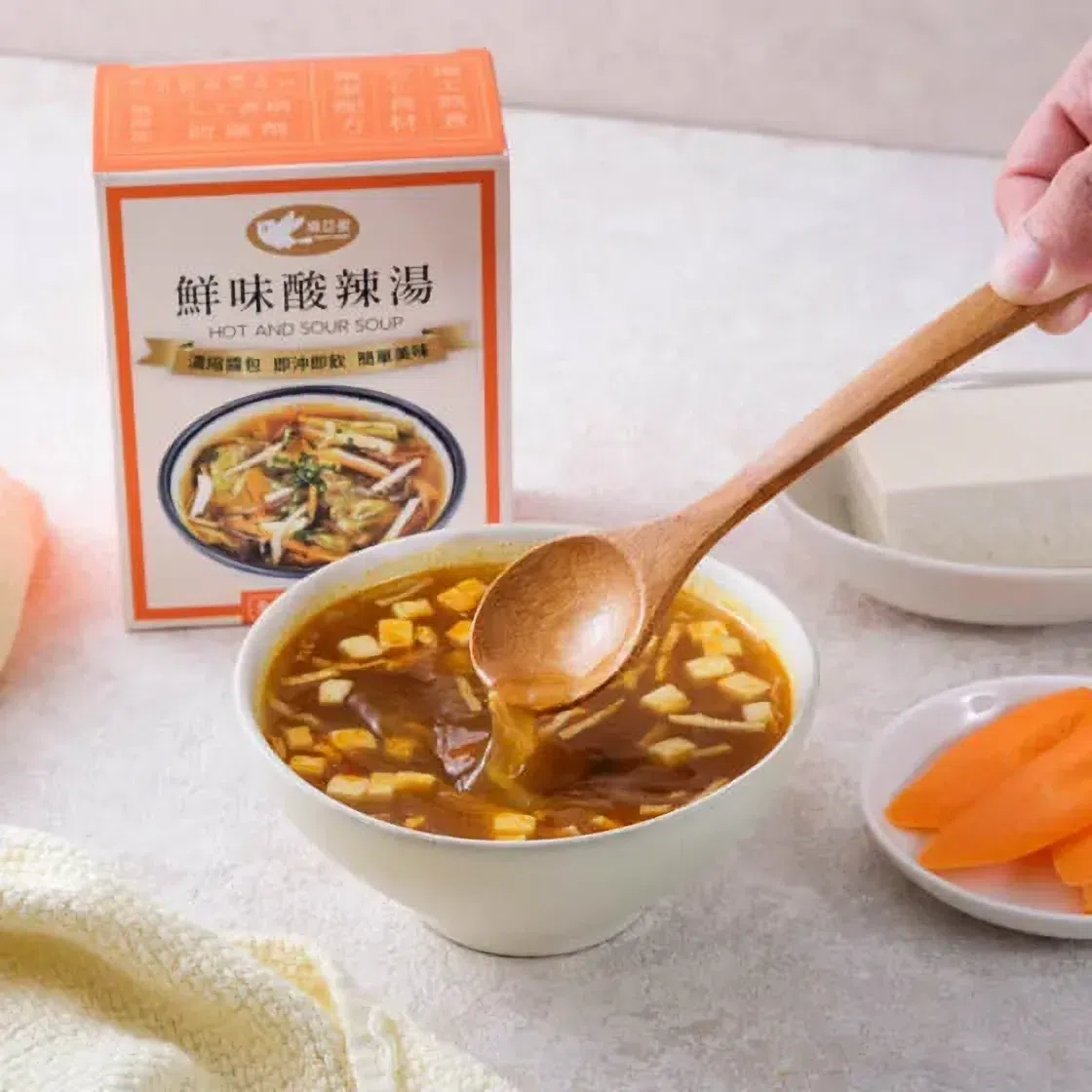 Fresh and Savory Hot and Sour Soup 1 個