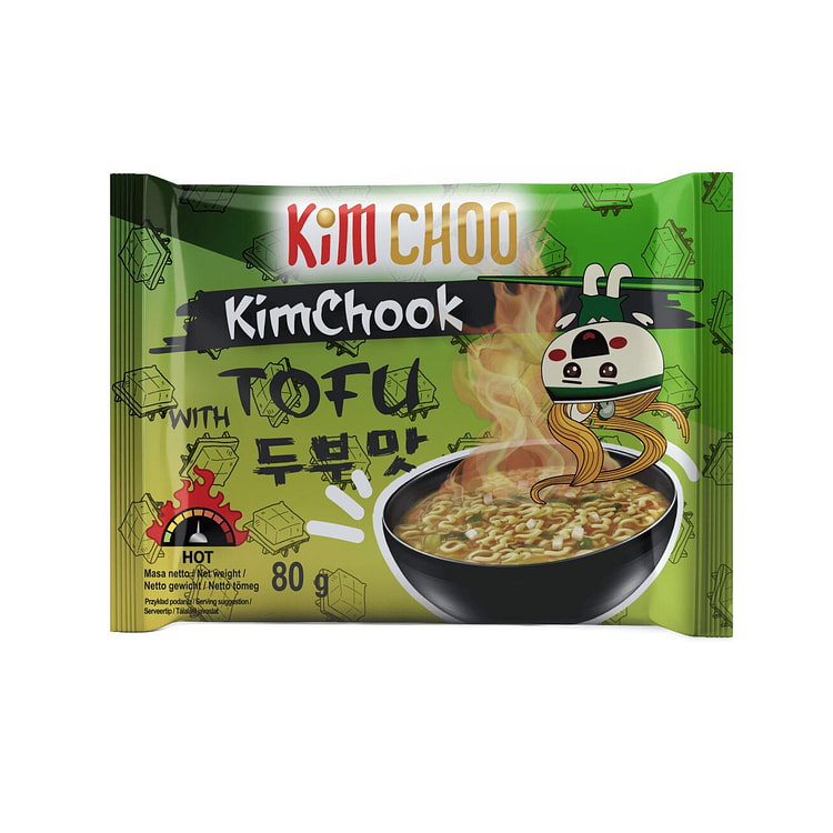 KIMCHOO辣豆腐方便面 5包 14 盎司