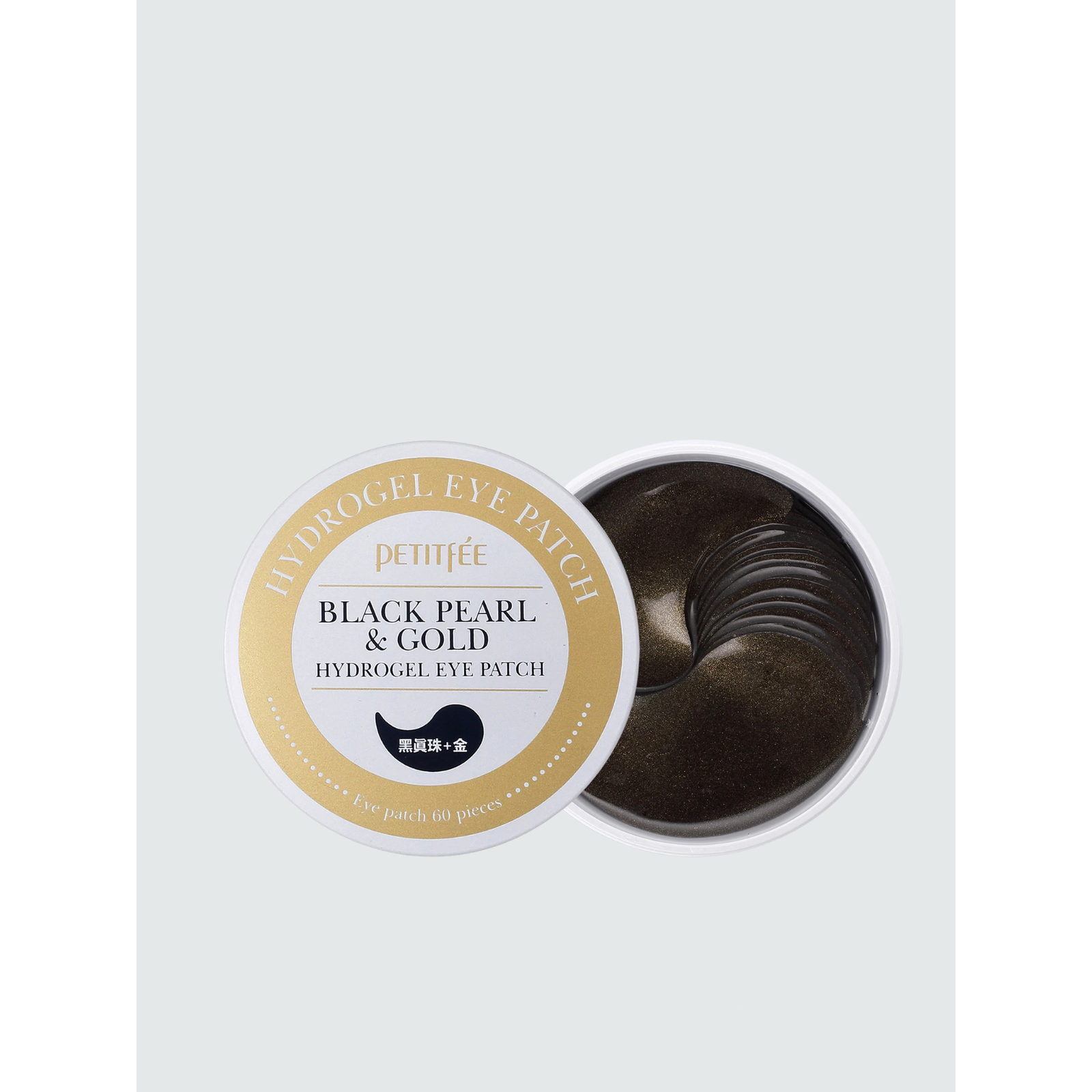 Black Pearl & Gold Hydrogel Eye Patch 0 オンス