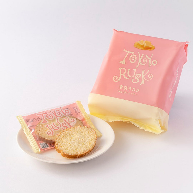 【日本直邮】 TOKYO RUSK  甜味脆饼  8片装
