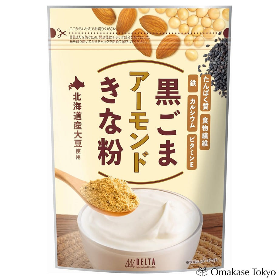 Black Sesame Almond Kinako Powder 220g 220 그램
