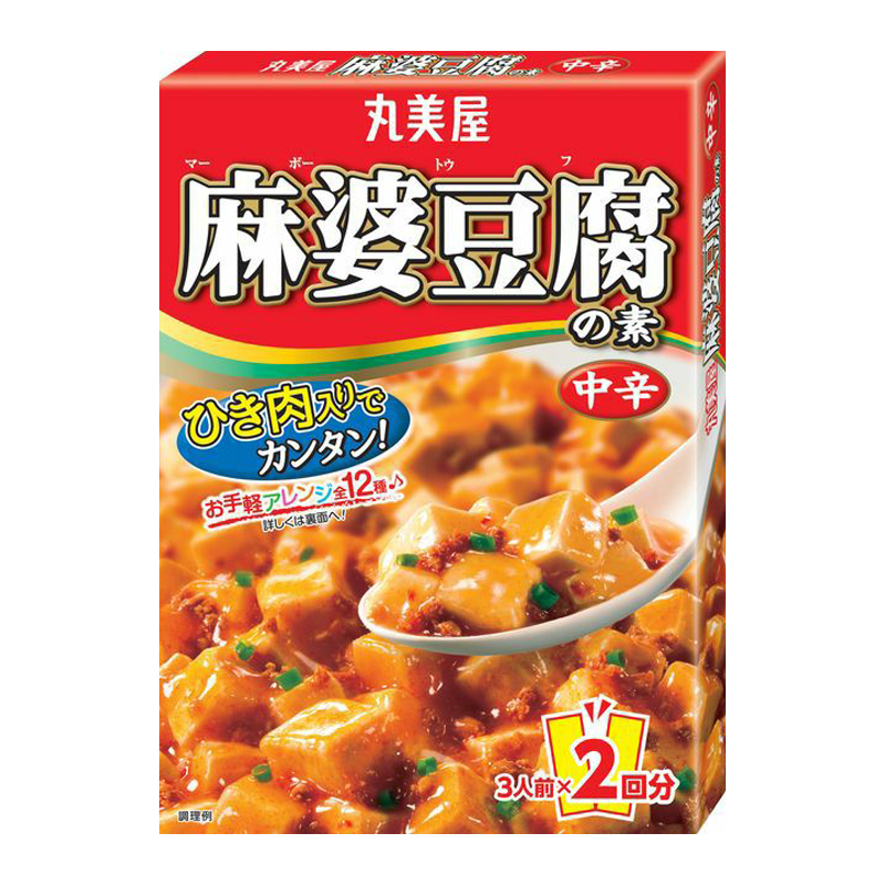 日本直送」丸美屋 麻婆豆腐の素中辛 162G - Weee!