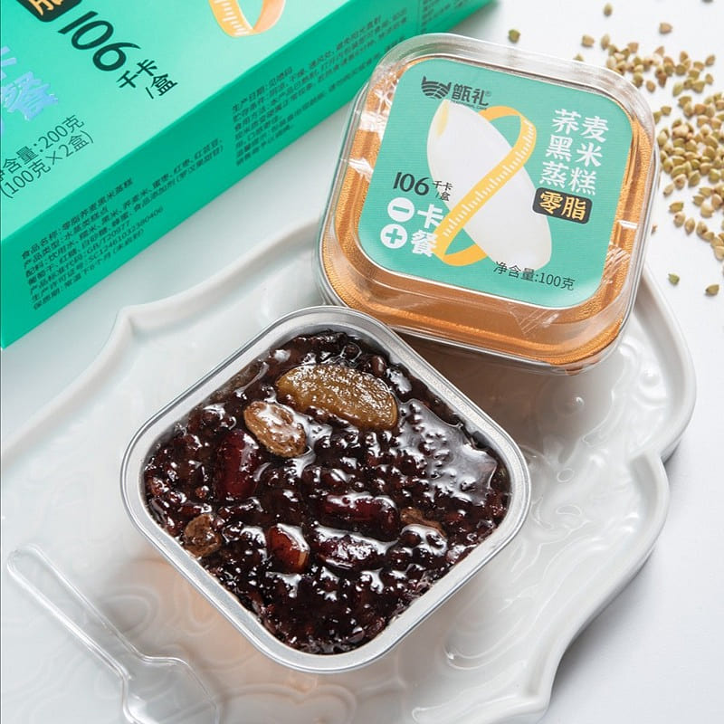 Retort cake buckwheat and black rice flavor meal r 210 g