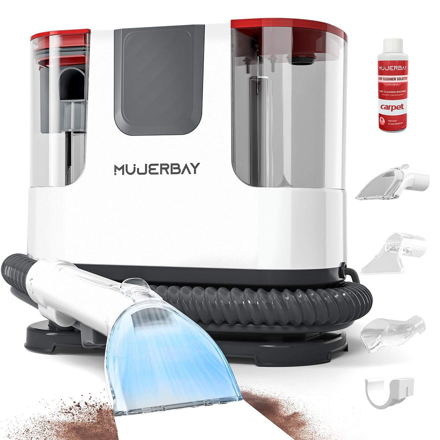 MUJERBAY Carpet cleaner, carpet stain cleaner 10.4 lb