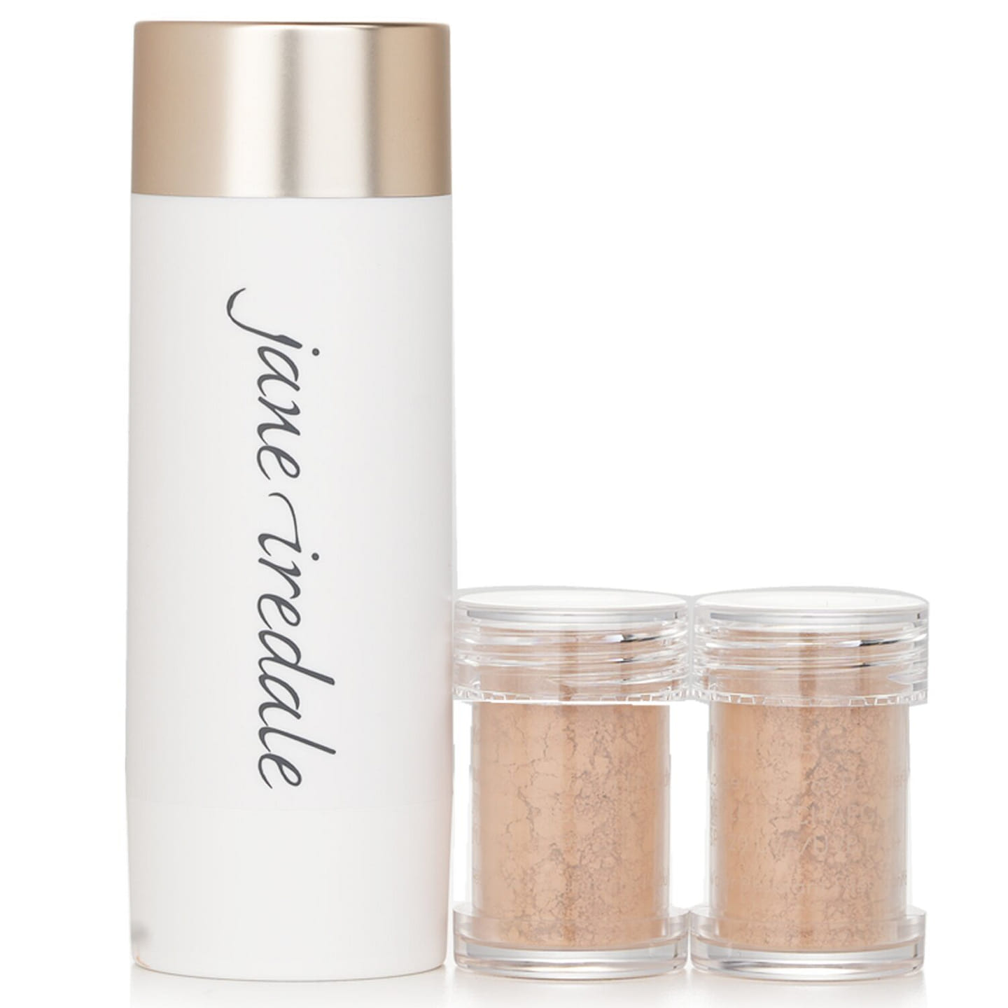Jane Iredale Amazing Base Loose Mineral Powder SPF 20 Refillable Brush (1x Brush, 2x Refills) – Suntan 2×2.5g/0.09oz 2 g
