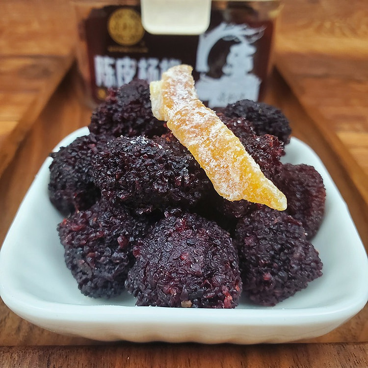 泉利堂 陈皮杨梅 蜜饯果干盒装零食 200 克
