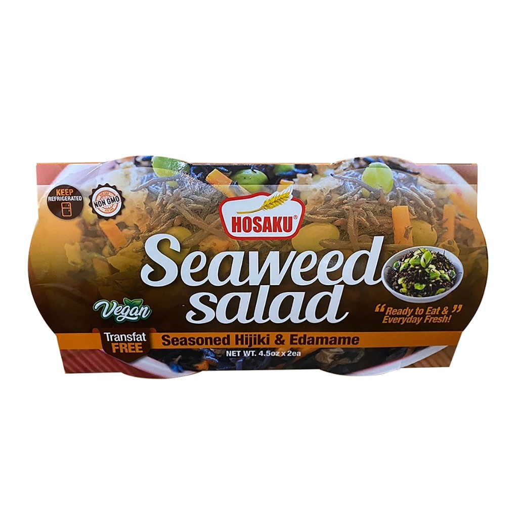 Get HOSAKU Hijiki & Edamame Seaweed Salad 2pk Delivered Weee! Asian