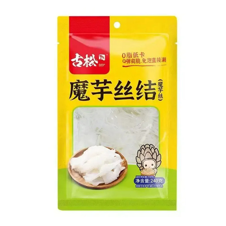 古松魔芋丝结关东煮火锅食材零脂低卡240g*1袋 240 克
