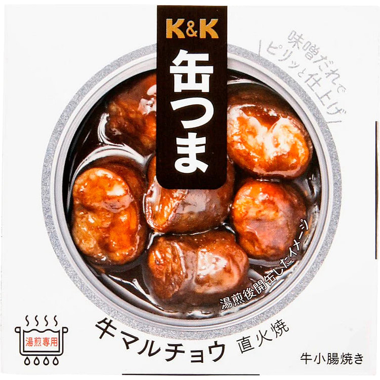 Canned Food Beef Small Intestine KANTSUMA Miso Preserved Snack Food Japanes