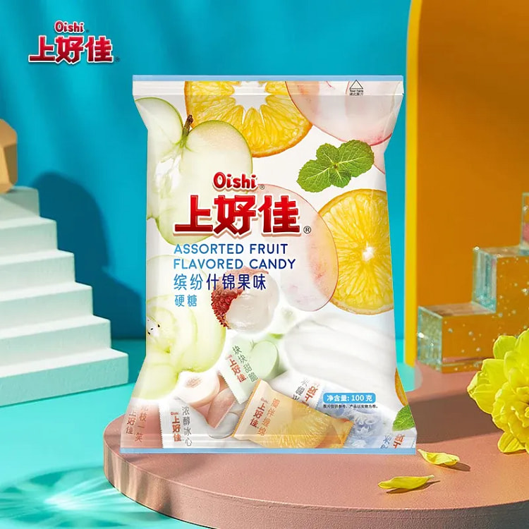 Oishi Assorted Fruit Hard Candy 100g 100 g