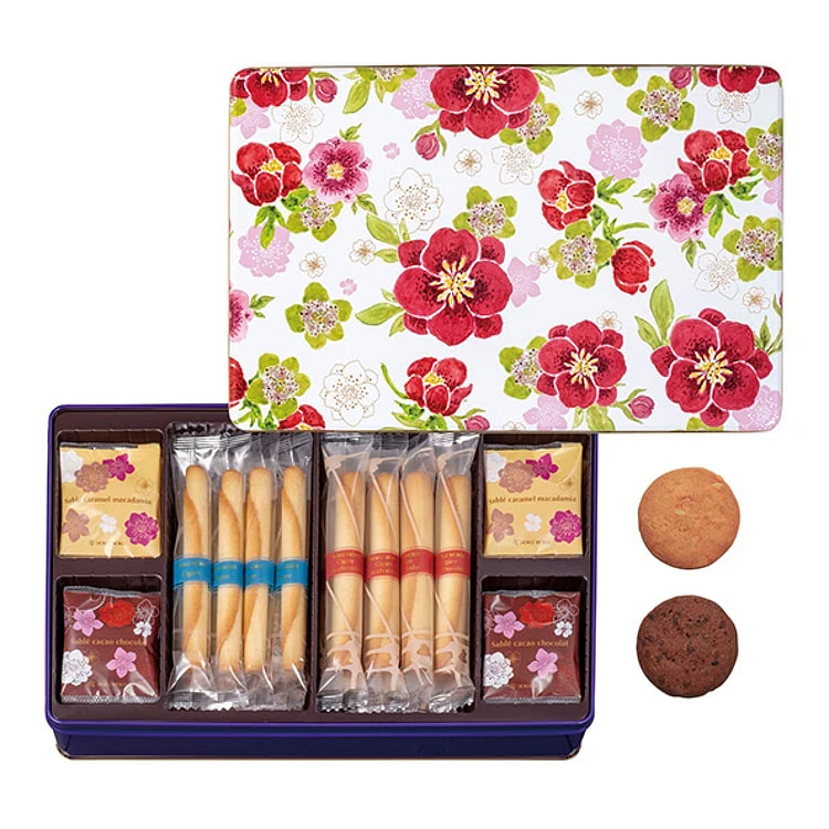 YOKU MOKU Assortment Christmas Rose Design 36pcs