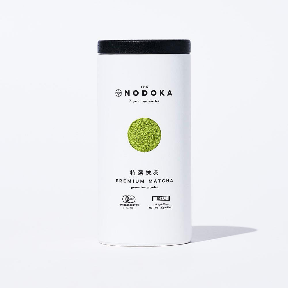 NODOKA Organic Premium Matcha Powder Sticks (0.07oz x 10 sticks) Made in Japan 1 count