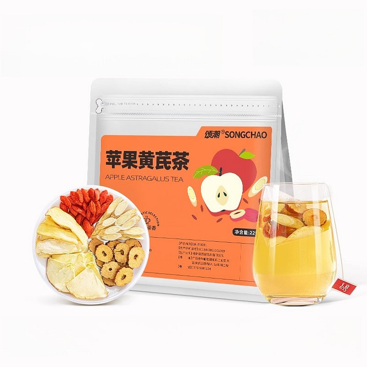 颂潮苹果黄芪茶225g*1袋 225 克