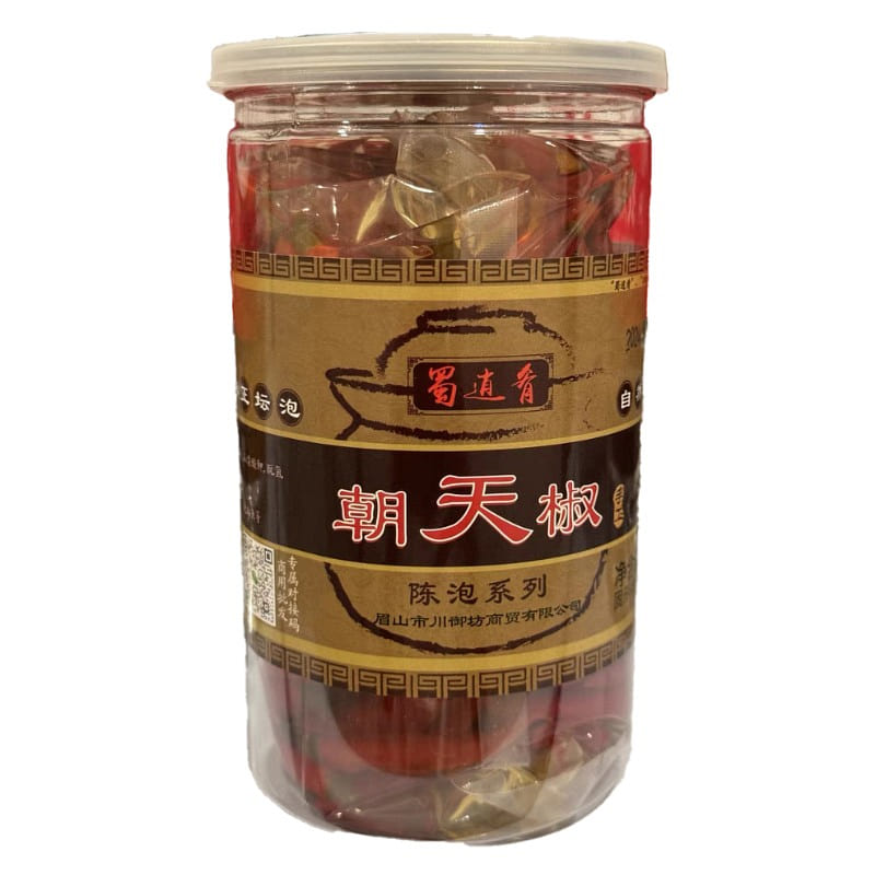 Shuxiaoyao Pickled Red Millet Peppers 650 g