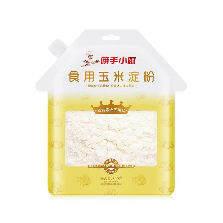 【海底捞】食用玉米淀粉 家用小酥肉蛋糕饼干烘焙材料 300 克