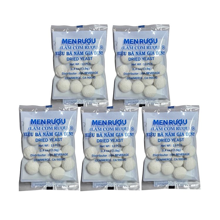 干酵母发酵糯米男郎 1 包*5 个