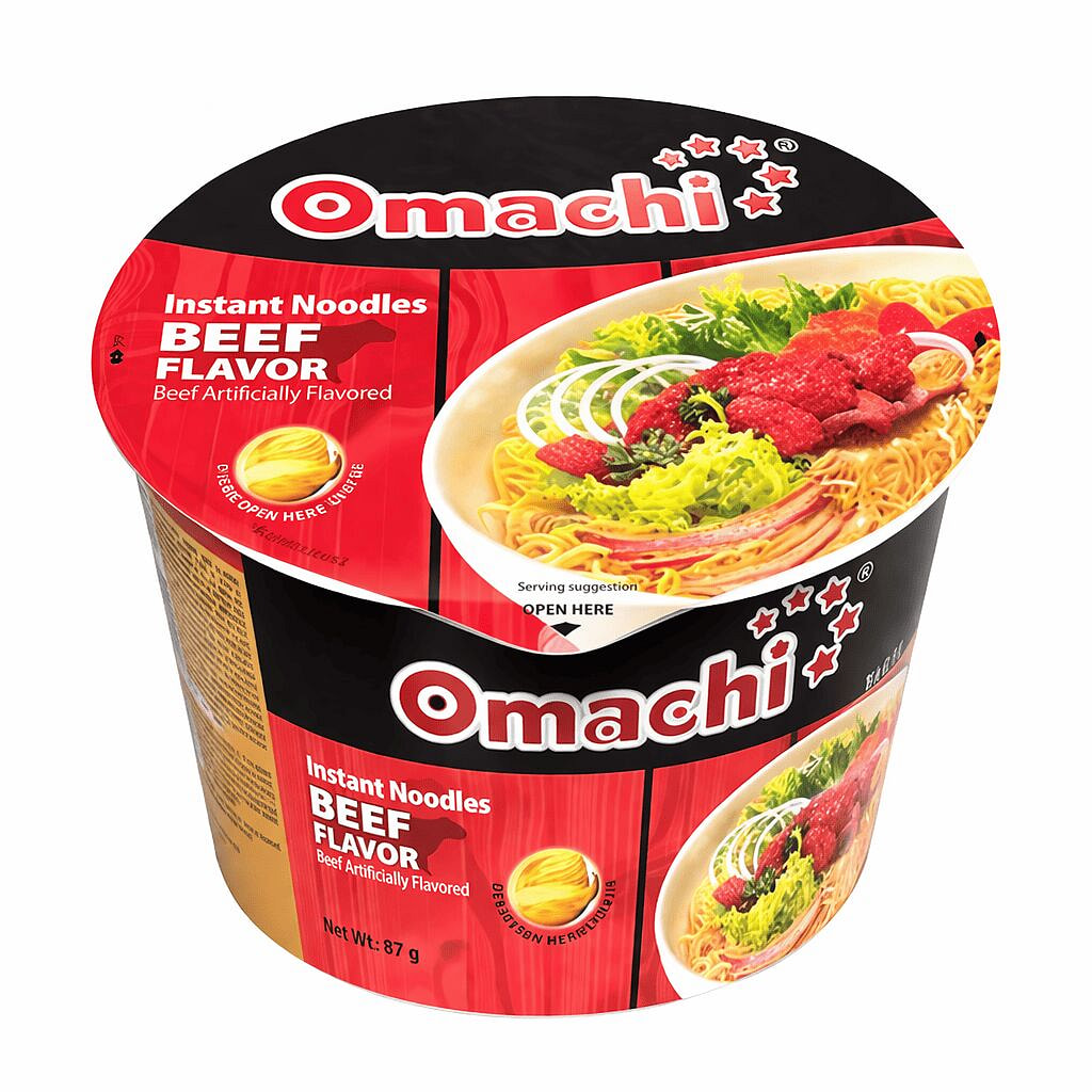 Get Omachi Beef Flavor Noodles - Pack of 6 Delivered | Weee! Asian