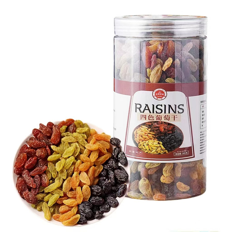300g four color raisins * 1 can