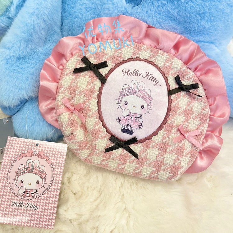 三丽鸥 地雷女仆梦幻丝带系列 化妆包 - Hello Kitty