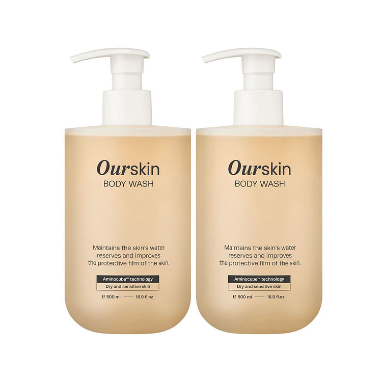 mongdies OurSkin Body Wash - 500ml - 2 Pack 2 count