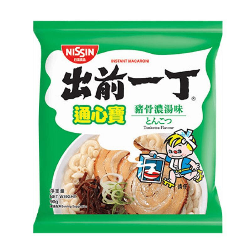 Nissin Demae Iccho Macaroni Tonkotsu Flavor 90 g