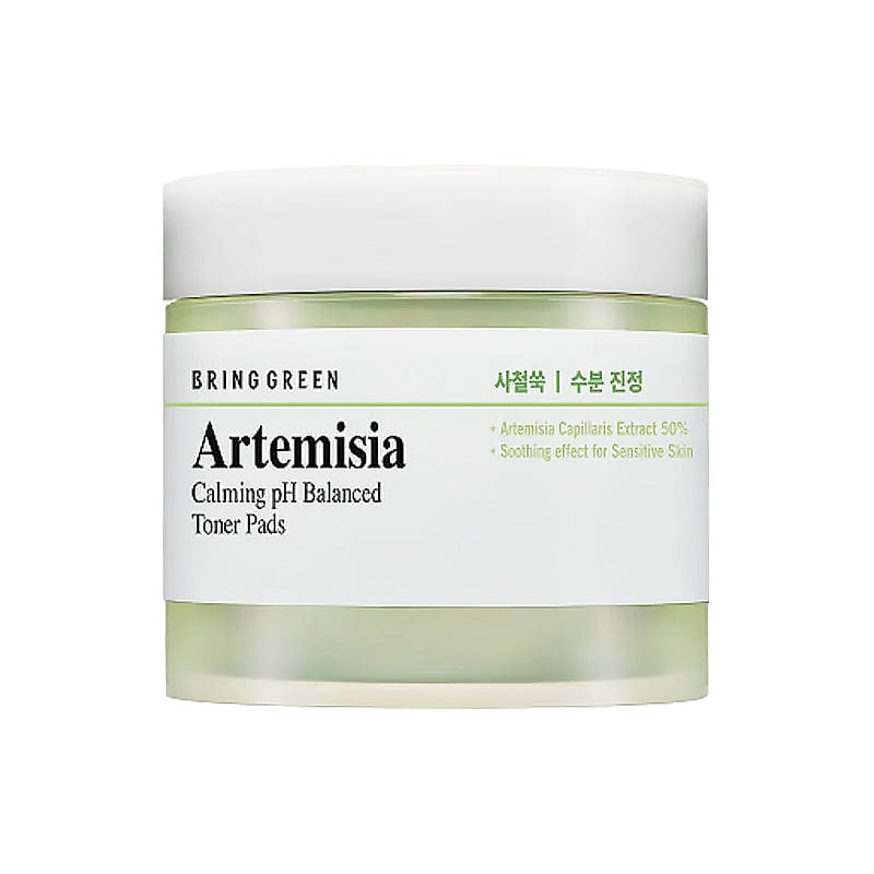 BRINGGREEN’s Artemisia Calming pH Balanced Toner Pad 75 Pads Single 1 each
