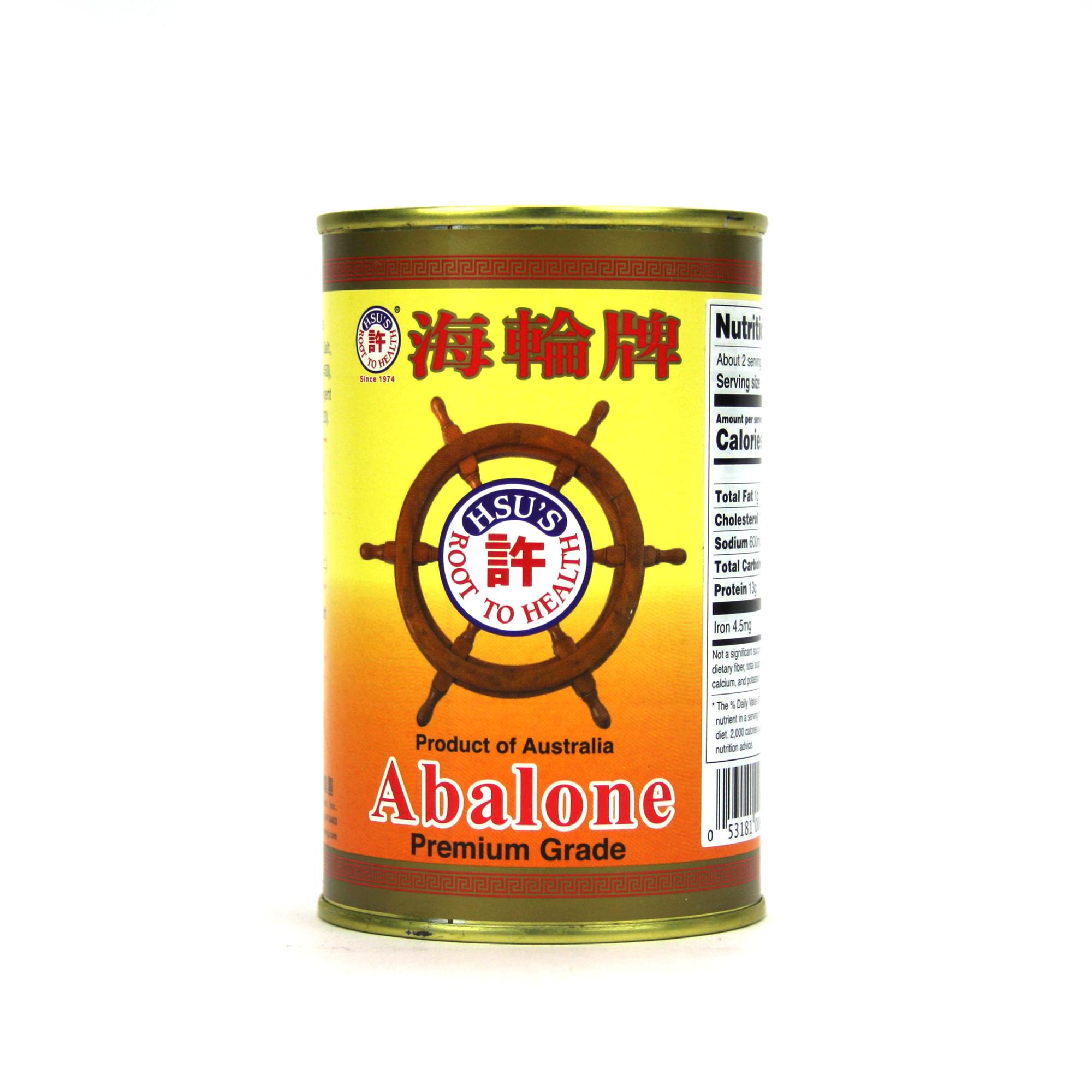 HSUS Australia Premium Abalone 180g 2pcs/can 1 can