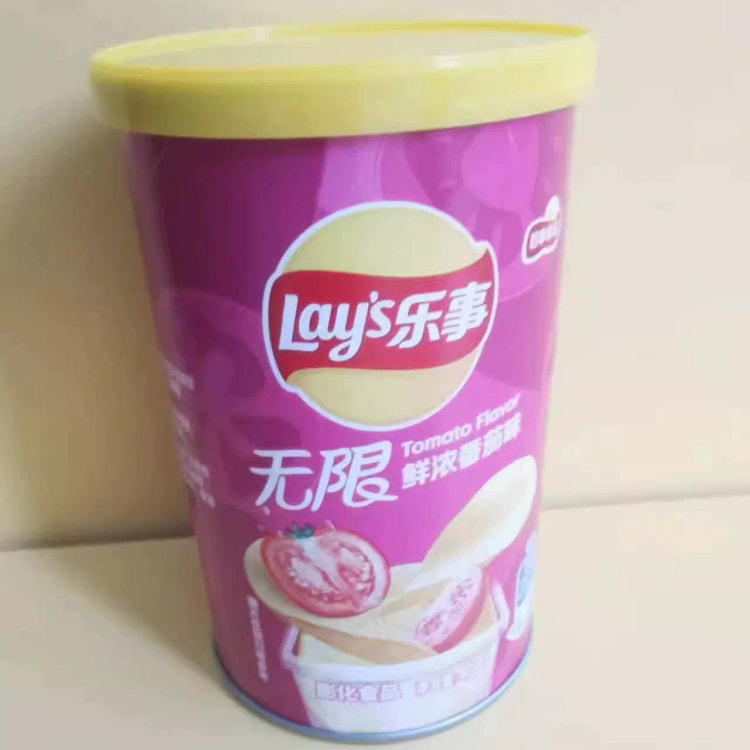 Lay's Tomato Potato Chips 40g*1 Can 40 g