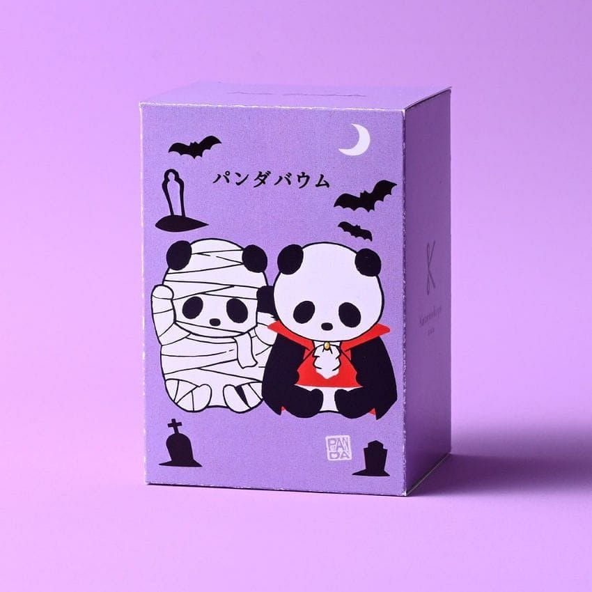 KATANUKIYA Panda Baum Salt Caramel Flavor 1 box