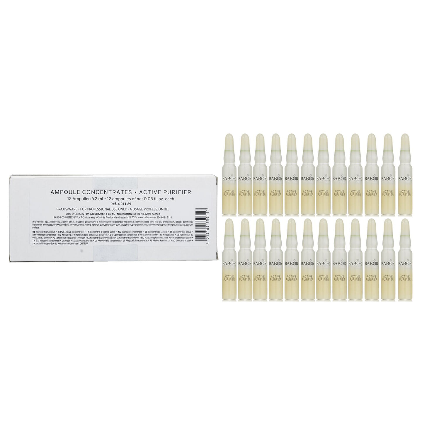Babor CP Ampoule Concentrates Active Purifier 24x2ml/0.06oz 24 ml