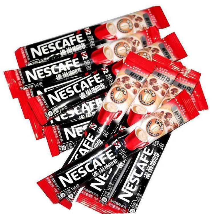 雀巢原味三合一速溶咖啡粉特浓醇香饮品15g*2袋