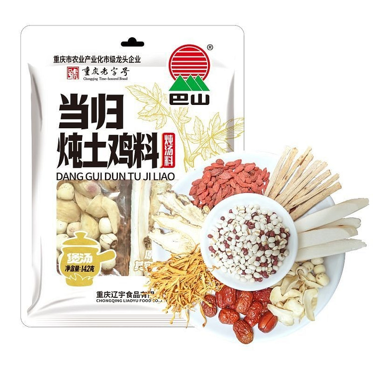 包料当归炖土鸡汤料包142g