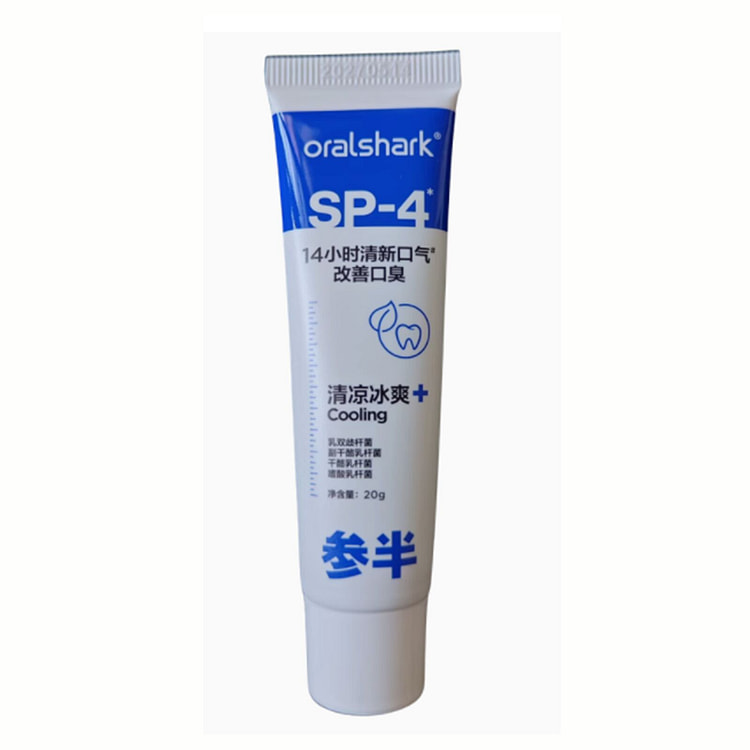 参半 全天清新 牙膏