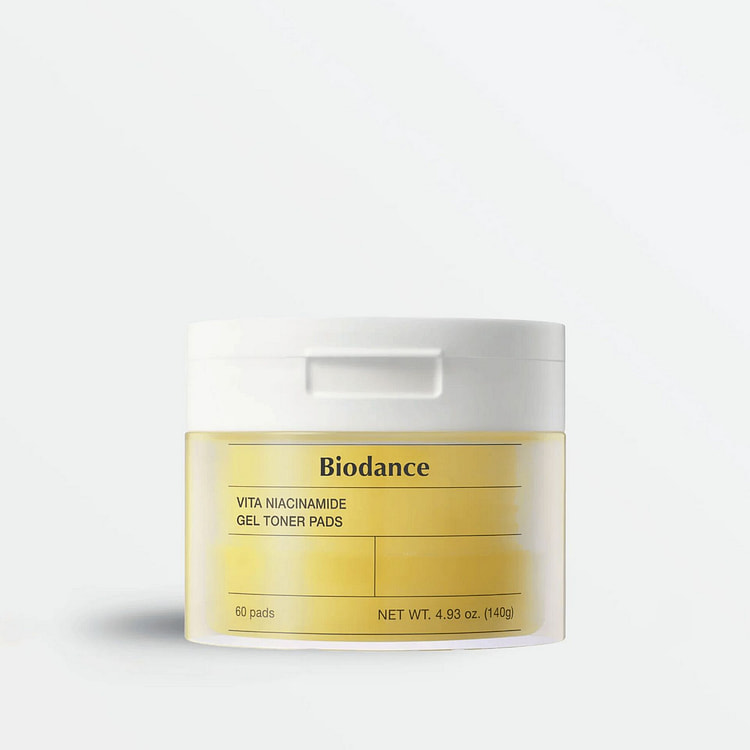 BIODANCE Vita Niacinamide Toner Pads 60ct 1 each