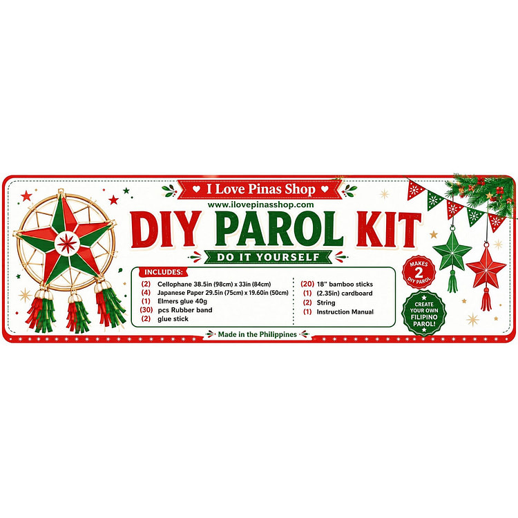 DIY Parol Kit- SET A RED 2 磅