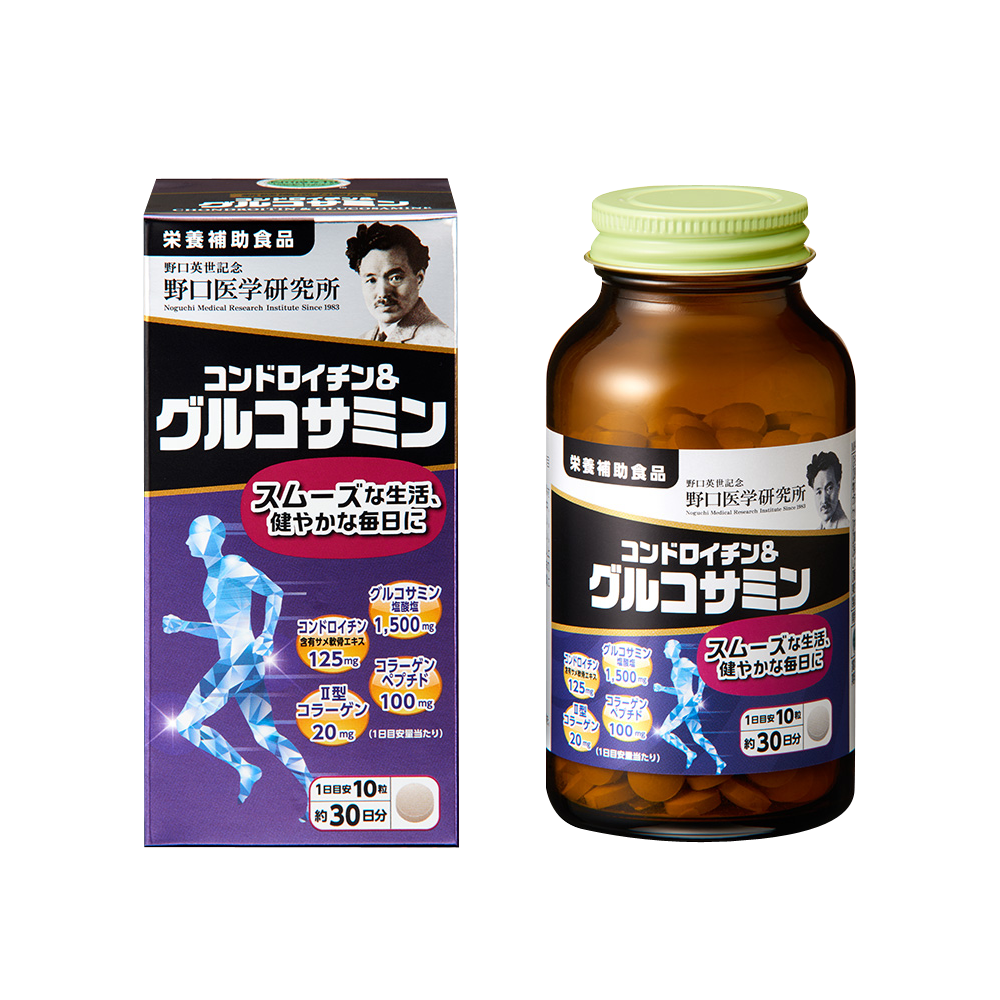 NOGUCHI Chondroitin & Glucosamine Supplement 117g(390mg×300粒) Weee!