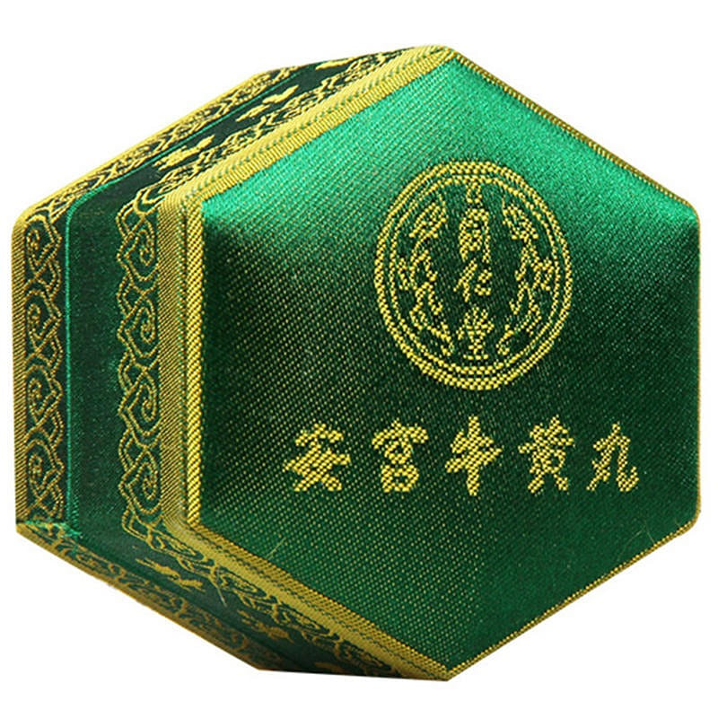 1 pill Tongren Tang Anggong Niuhuang Pill green box cultured in vitro 3 g