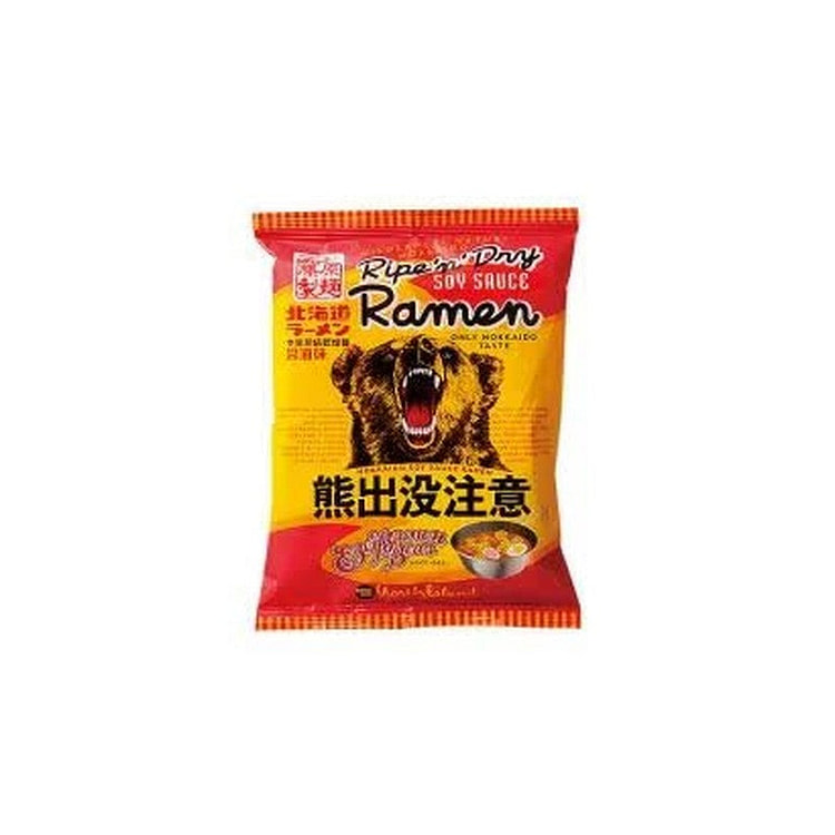 藤原制面熊警告拉面酱油112g
