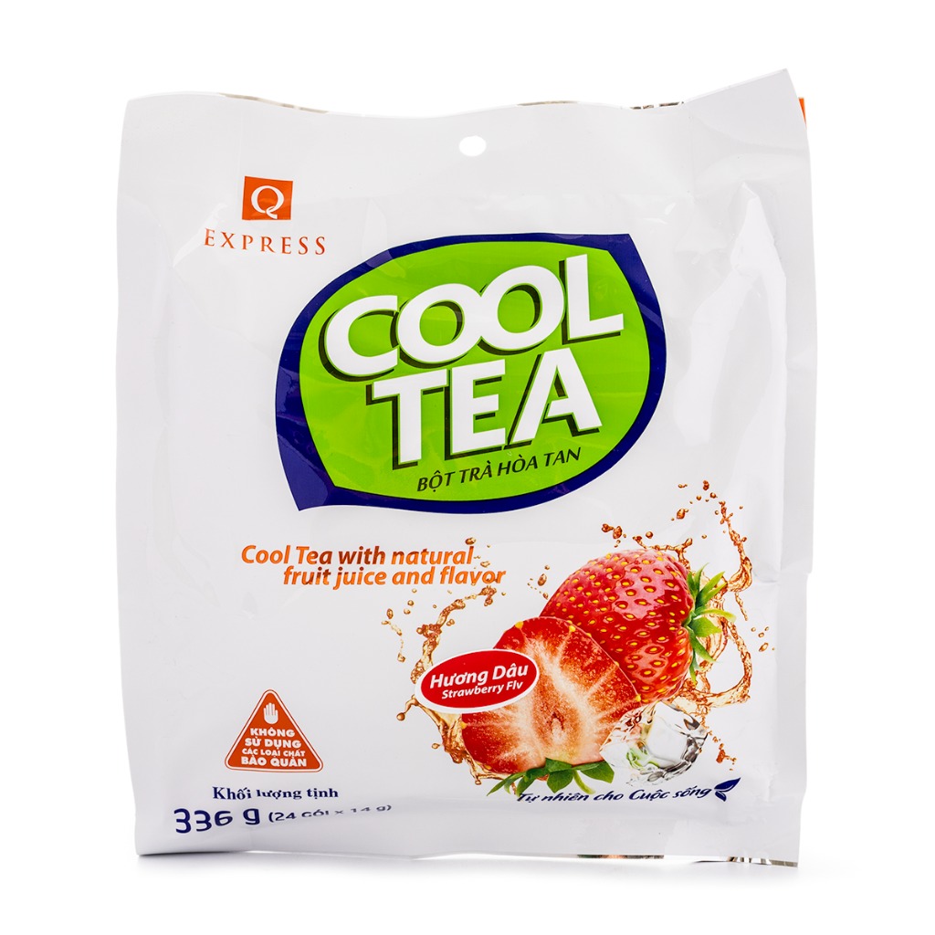 Q Express Té instantáneo sabor fresa Weee!