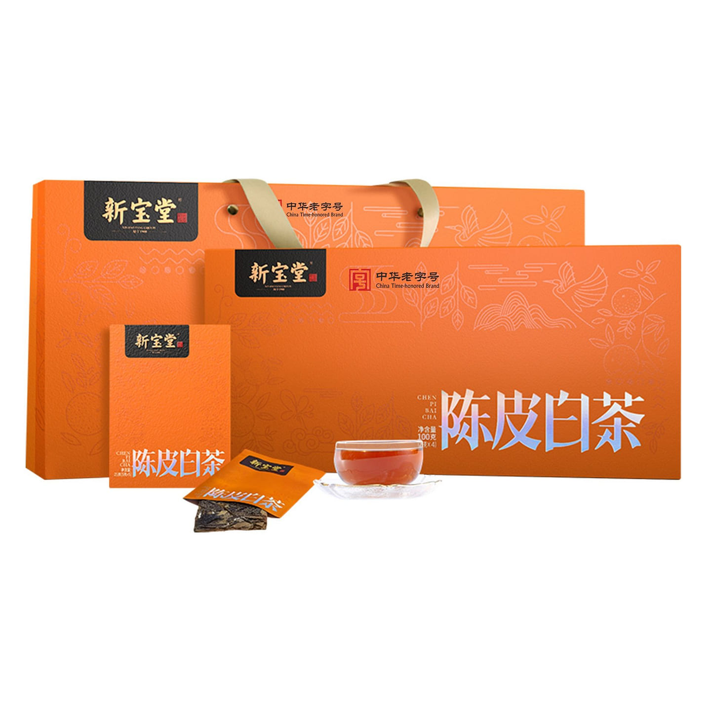 INBAOTANG Xinhui Chenpi White Tea Gift Box 100 g