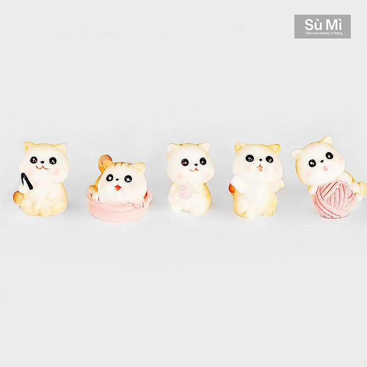 SUMI抱线球橘猫 微世界礼盒装