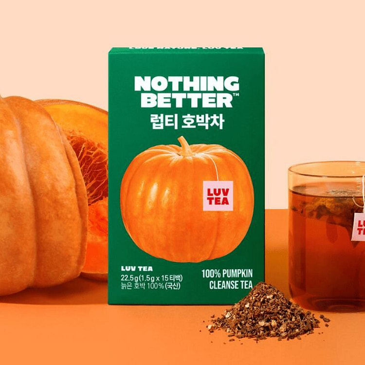 NOTHING BETTER Pumpkin Cleanse Tea1.5g x 15 TeaBag 1 box