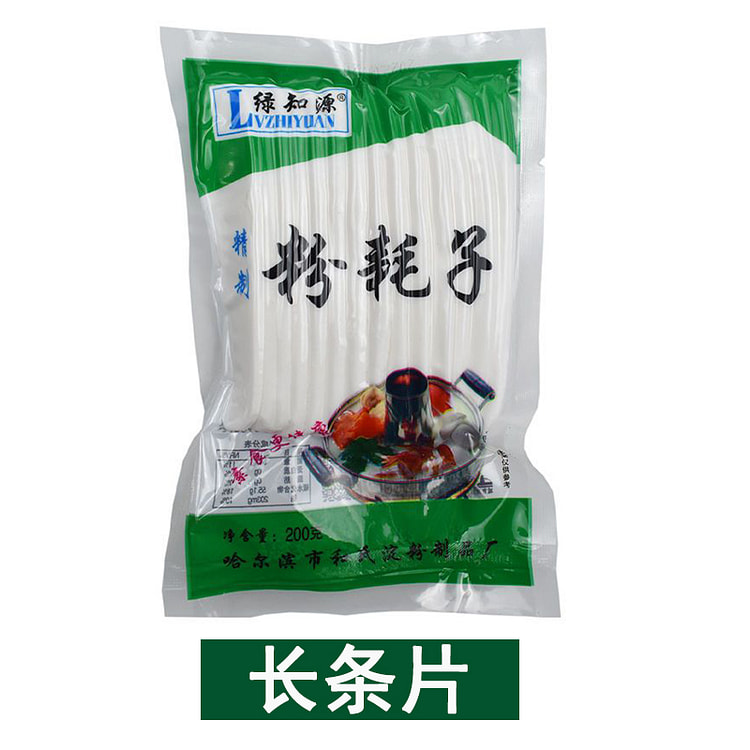 绿知源土豆粉粗粉麻辣烫长条片粉耗子200g*1袋