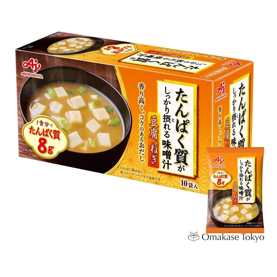Ajinomoto Miso Soup with Tofu & Green Onion 10 pcs 159 g